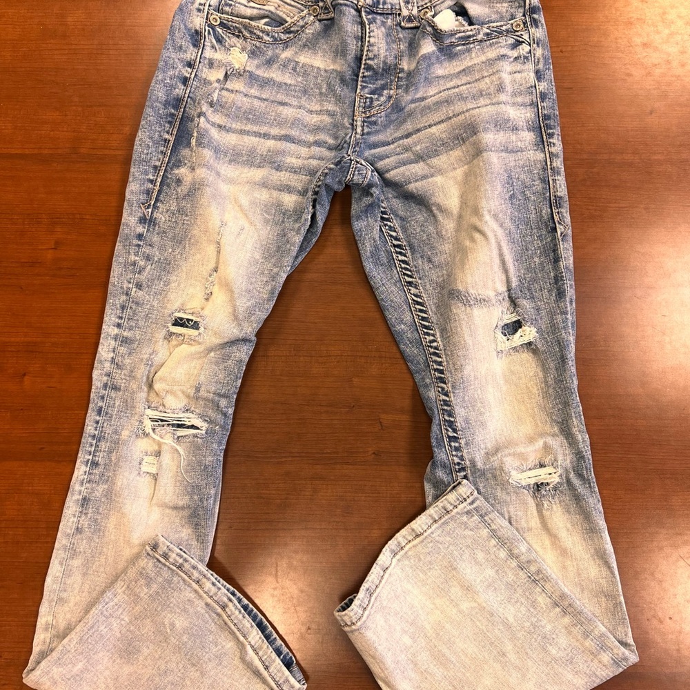 Buckle Black Bootleg jeans